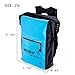 Malagu Waterproof Dry Bag Floating Lightweight Backpack with Long Adjustable Shoulder Strap Roll Top Sack for Kayaking/Skiing/Camping/Swimming/Fishing/Water Sports/Travel/Climbing/Phone (Blue)