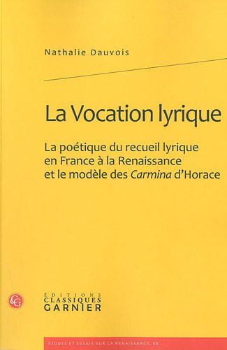La  vocation lyrique