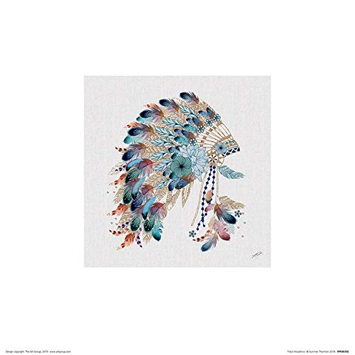 Summer Thornton PPR48392 30 x 30 cm Tribal Headdress Frame, Multi-Colour