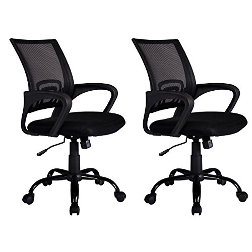 Mid Back Mesh Ergonomic Computer Desk Office Chair,2pack
