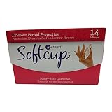 Instead Softcups 12 Hour Feminine Protection,14 Count (Pack of 5)