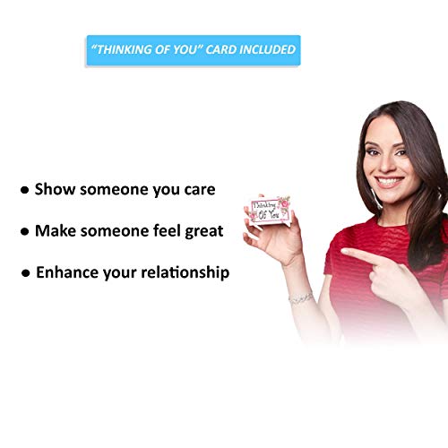 Thinking of You Care Package (50 Count) Ultimate Sampler Bars, Cookies, Chips, Candy Snacks Box | Fantastic Gift for Men & Women, College Students, Military, Get Well, Friends & Family, Valentines day