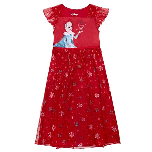 Disney Frozen Girls' Princess Dress Nightgown, Fantasy Gown, Soft & Cute Pajama…