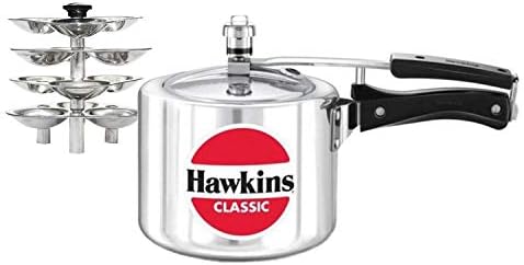 Hawkins Set Pressure Cooker 3L Tall Idli Stand 3L (Cl3T, G05