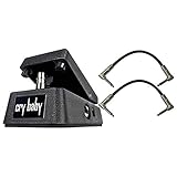 Dunlop CBM95 Crybaby Mini Wah Pedal w/ 2 Patch Cables