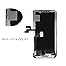VANYUST for iPhone X Screen Replacement OLED Frame Assembly LCD Display and 3D Touch Screen Digitizer Earpiece Compatible for iPhone Xs 5.8 inch