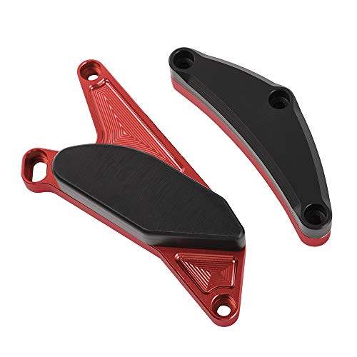 GSX-R 600 750 Engine Stator Clutch Case Crash Pad Slider Protector for Suzuki GSXR 600 750 GSXR600 GSXR750 2006-2010 (Red) - Thumbnail 4