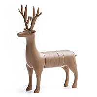 LifeCom Creative Cartoon Animal Refrigerator Magnets, Funny Sika Deer Refrigerator Magnet