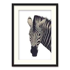 Black Paper Framed Canvas Wall Art for Living Room, Bedroom Horse Theme Canvas Prints for Home Decoration Ready to Hanging - 23x31 inches