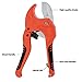HARVET Ratchet-type PVC Pipe Cutter for Cutting PPR Plastic Hoses and Plumbing Pipes Up to 1-5/8