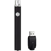 Premium Universal Black 1100mAh Replacement Pen Battery Rechargeable Threaded with USB-8