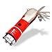 Xtreme Bright Emergency Automotive Escape Tool-Seatbelt Cutter, Glass Hammer, Ice Pick, Saw, Knife, Ultra Bright LED Flash Light with Emergency Beacon and More-Great Camping and Hunting Multi-Tool Accessory