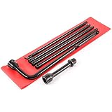 Red Hound Auto 2002-2018 Compatible with Dodge Ram 1500 2500 3500 HD Spare Tire Tool Replacement Set Kit for Jack (22mm)