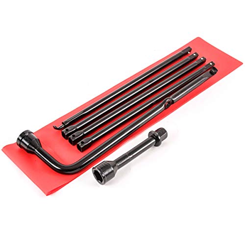 Red Hound Auto 2002-2018 Compatible with Dodge Ram 1500 2500 3500 HD Spare Tire Tool Replacement Set Kit for Jack (22mm)