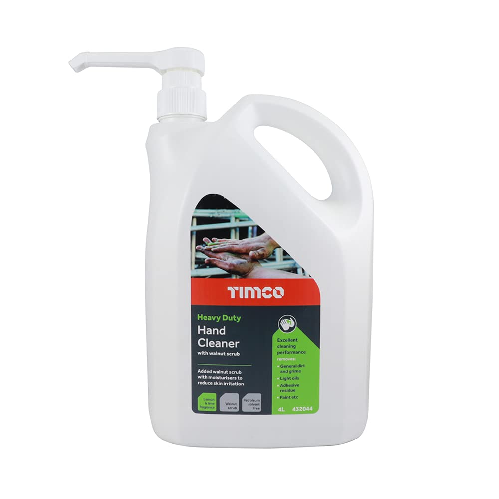 TIMCO - Heavy Duty Hand Cleaner with pump - 4L