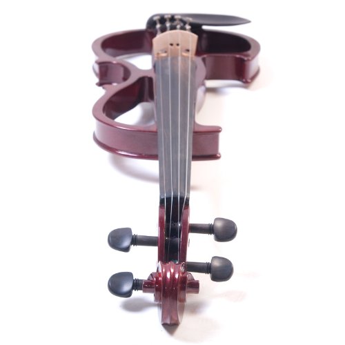 Cecilio 4/4 CEVN2NA Solid Wood Mahogany Metallic Electric / Silent