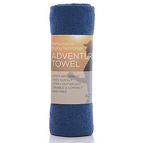 Aquis - Adventure Microfiber Sports Towel, Quick-Drying Comfort For Running, Racquet Sports or Golf, Blueberry (Medium/15 x 29 Inches) - Thumbnail 3