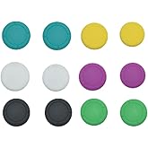 12 Pcs Silicone Joystick Thumb Stick Grip Cover, Analog Controller Gamepad Thumb Stick Cap Cover for Nintendo Switch NS Lite Controller Joy-Con