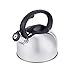 Oneida 2qt Induction Ready Stainless Steel Whistling Tea Kettle with Black Handle