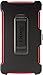 OTTERBOX Defender Series Case for LG G4 - Retail Packaging - Sleet Grey/Scarlet Red