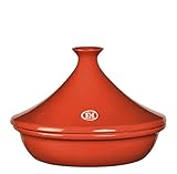 Emile Henry Made In France Flame Tagine, 2.1 quart, Terracotta