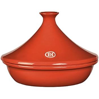 Emile Henry Made In France Flame Tagine, 2.1 quart, Terracotta