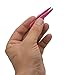 Tweezty Tweezer Set for Travel - Mini Slant Tweezers and Precision Tweezers - Tweezers for Eyebrows and Tweezers for Ingrown Hair - Pink Tweezers Kit with Travel Case