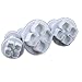 WHATWEARS 3x Hydrangea Fondant Cake Biscuit Sugarcraft Plunger Cutter Craft Mold Tool