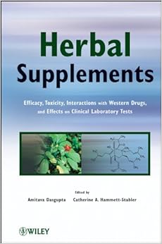 Herbal Supplements: Efficacy, Toxicity, Interactions with Western Drugs, and Effects on Clinical Laboratory Tests