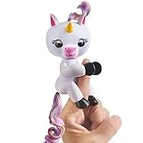 Fingerlings Interactive Baby Unicorn Electronic Toys Puppet-Gigi(White)
