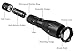 LED Tactical Flashlight,SDFLAYER T6 High Powered Handheld Torch with Rechargeable 18650 Lithium Ion Battery and Charger