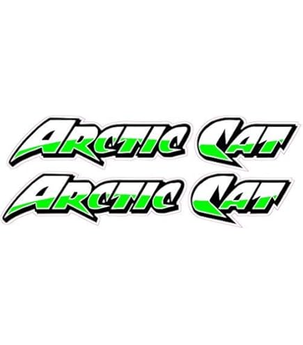Arctic Cat On The Gas & Kickin' Ass Snowmobile Sticker Decal 22 - Foto 2