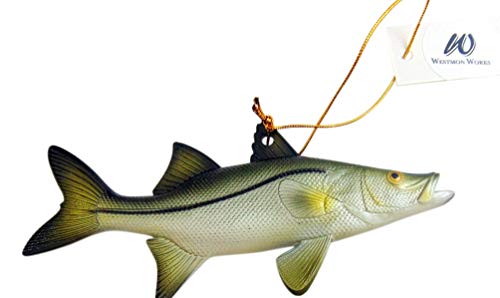 Snook Fish Ornament Realistic Christmas Tree
