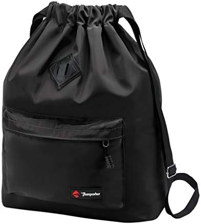 Goddesslili Drawstring Backpack, Cute Solid Color Bag for Women Men Student