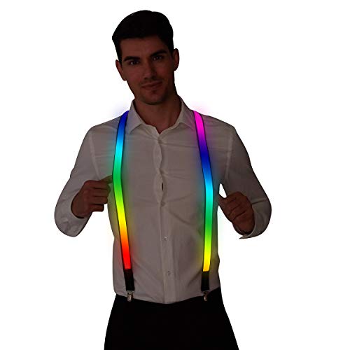 light up rave jacket