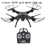 Syma X5SC Explorers 2 - 2.4G 4 Channel 6-Axis Gyro RC Headless Quadcopter With HD Camera - Black