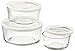 Pyrex 6 Piece No-Leak Food Storage Set, White