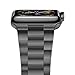 iiteeology Compatible with Apple Watch Band 42mm 44mm, Upgraded Version Solid Stainless Steel Band Business Replacement iWatch Strap for Apple Watch Series 5/4/3/2/1 - Space Gray primary