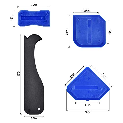 Grout Removal tool for Tile,Caulk Tools to clean Joint of Window， tile grout tools With 5 Functions, To finishing Kitchen Bathroom and Sink