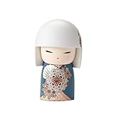 Enesco kimmidoll “Kioko Happiness” Stone Resin Mini Doll Figurine, 2.17”
