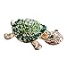 Mosichi Lovely Turtle Rhinestone Anti Dust Plug Earphone 3.5mm Ear Jack for iPhone Samsung Galaxy (Green)