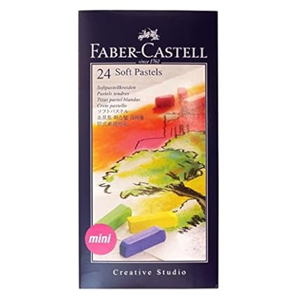 Faber Castell Estuche de cartón con tizas mini multicolor
