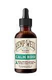 Hemp Well Calm Bird - Relaxes Birds, inhibits Destructive Behavior and Calms Them [2 Ounces]