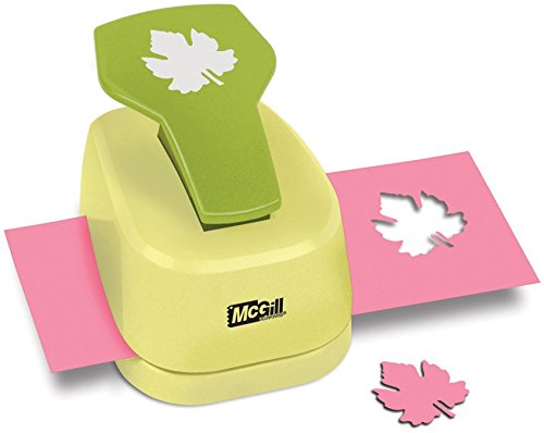 Mcgill Paper Blossoms Lever Punch, 1.25 by 1.375-Inch, Grape Leaf