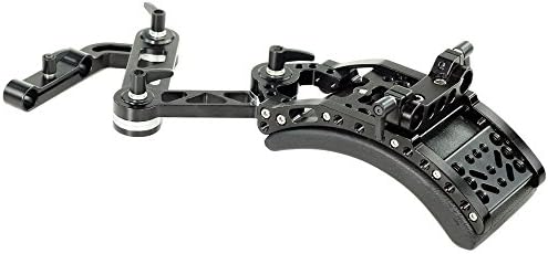 CAMTREE Flexible Camera Shoulder Mount Support for DSLR DV Camera Camcorder 15mm Rail Rod Support (CH-FLX-SP)