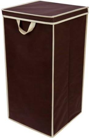 Delta Children Tall Nursery Clothing Hamper - Chocolate