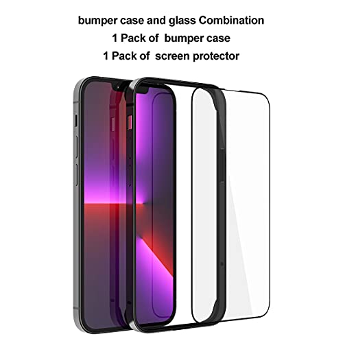 Bumper Case for iPhone 12 Pro Max, Slim Phone Case with No Back
