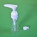 3PCS Refillable Clear Empty Pump Bottle Cream Makeup Travel Cosmetic Container With White Head for Lotion Bath Shower Dispenser (50ML)