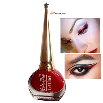 Ella London Pride Colour Glow Waterproof Liquid Eyeliner- 90 ml (Red)