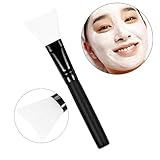 DaySeventh Wooden Handle Facial Face Mud Mask Mixing Brush Cosmetic Makeup Brush (Clear)
